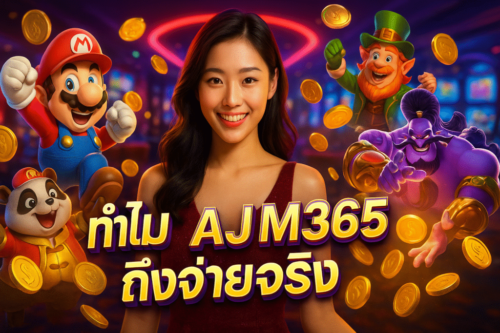 ทำไม AJM365 ถึงจ่ายจริง