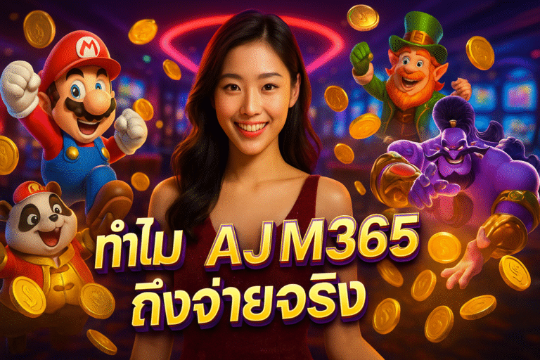 ทำไม AJM365 ถึงจ่ายจริง
