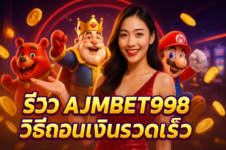 รีวิว AJMBET998 วิธีถอนเงินรวดเร็ว