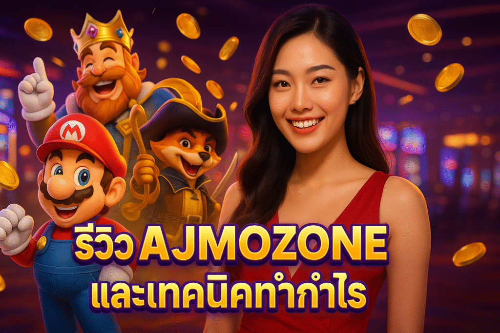 รีวิว AJMOZONE และเทคนิคทำกำไร