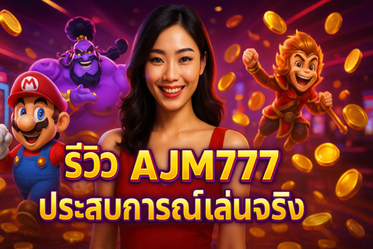 รีวิว AJM777 ประสบการณ์เล่นจริง